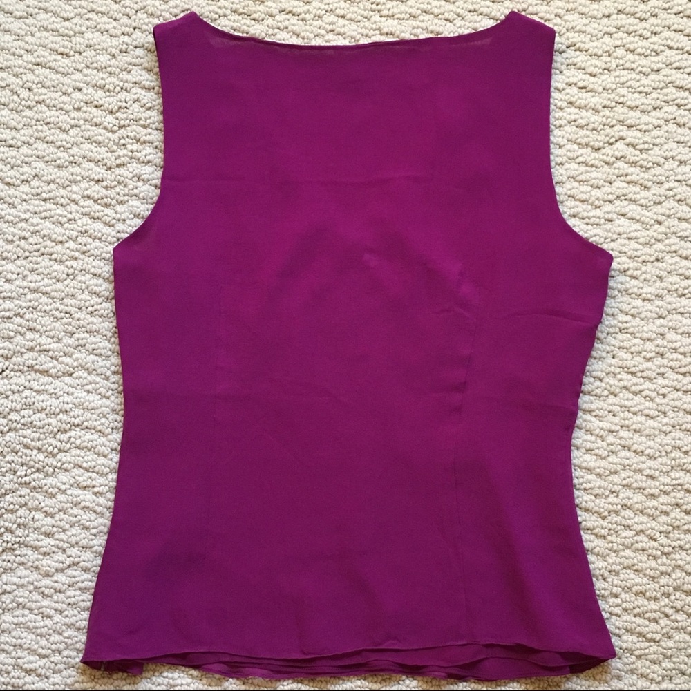 Ann Taylor Sleeveless Blouse - Picture 2 of 5
